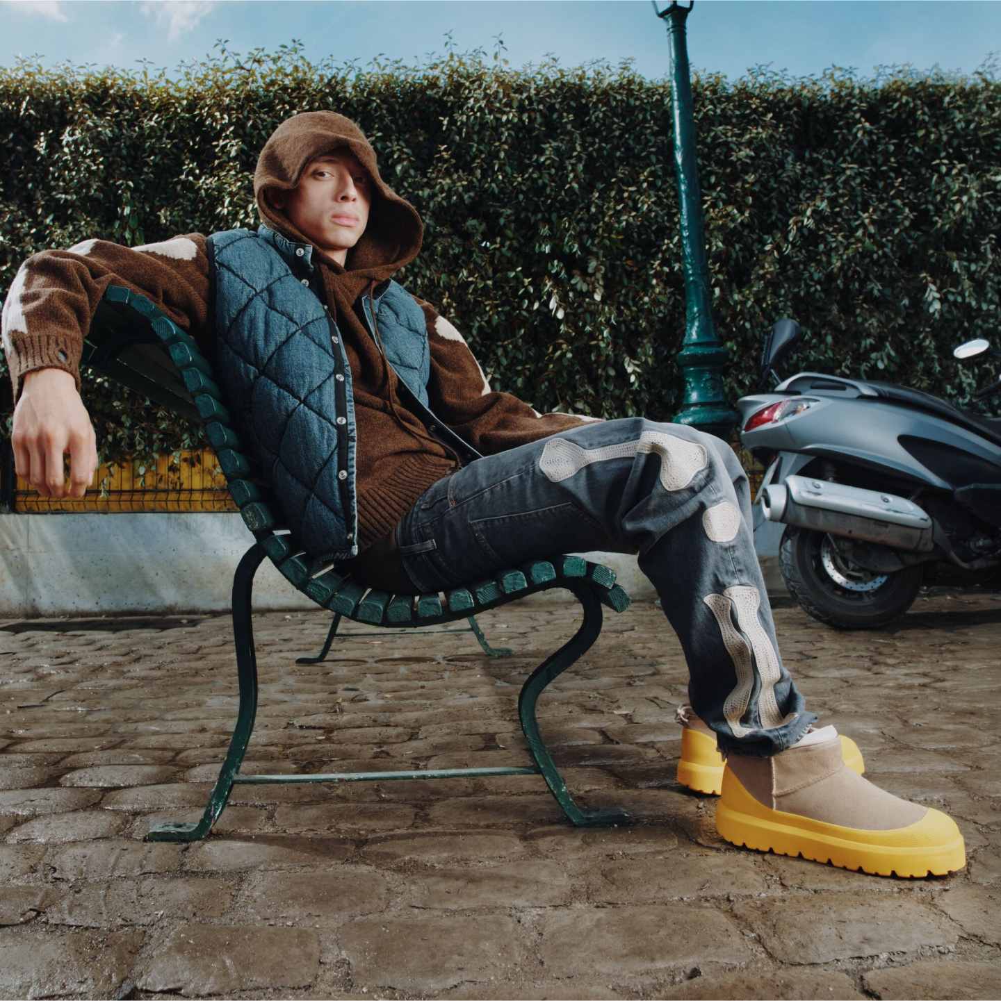 Denim Uggs Back In Style UGG Classic Ultra Mini Weather Hybrid