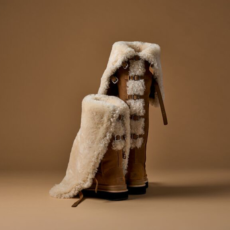 超美品☆UGG sacai コラボ ムートンブーツ ソックスブーツ 26cm UGG