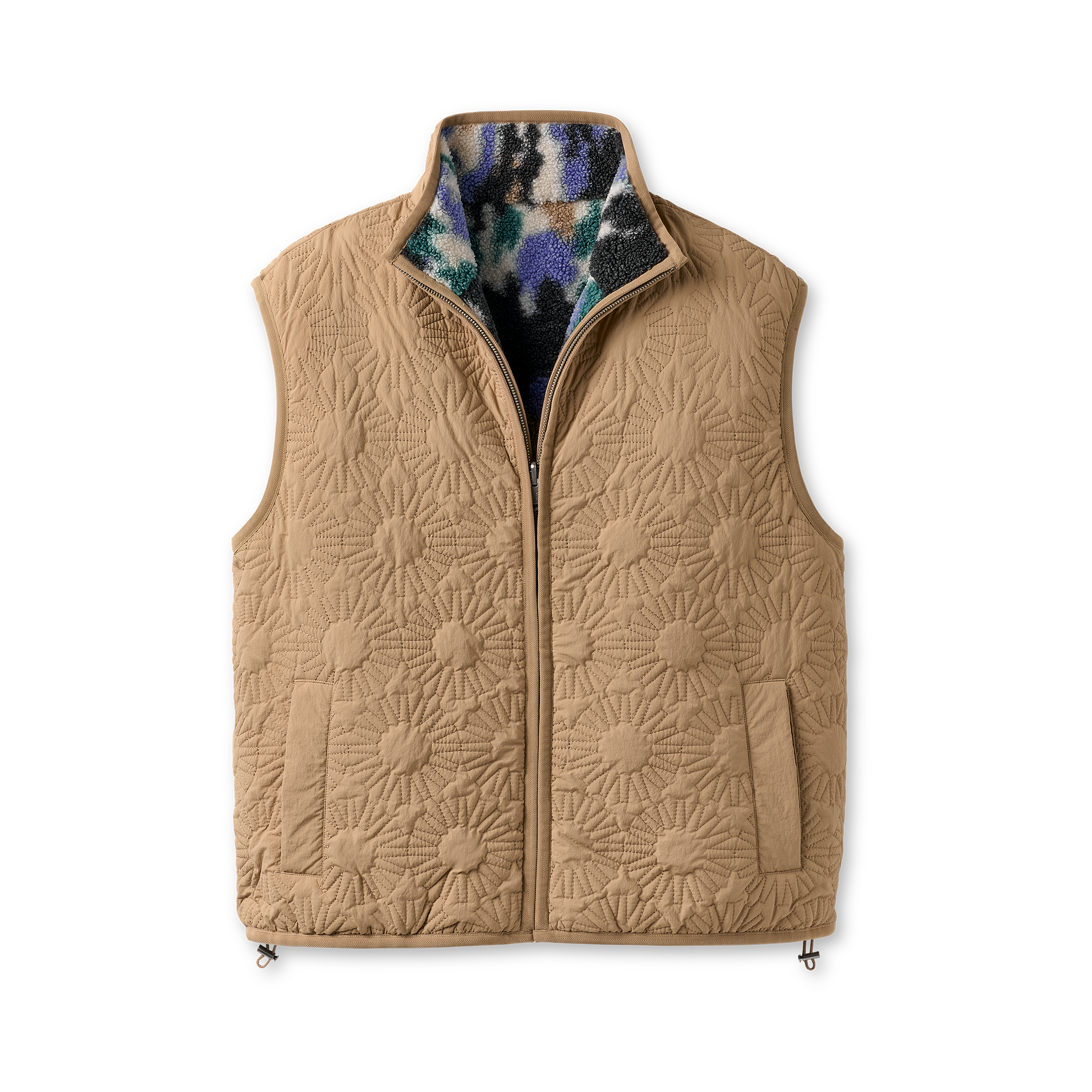 All Gender Sun Splatter Reversible Vest
