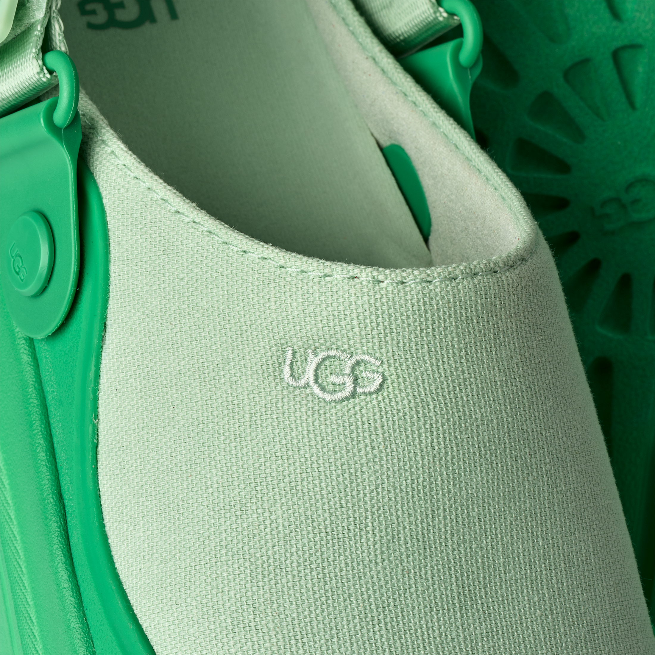 UGG Zuecos GoldenGlow Canvas - Hummingbird — foto 3