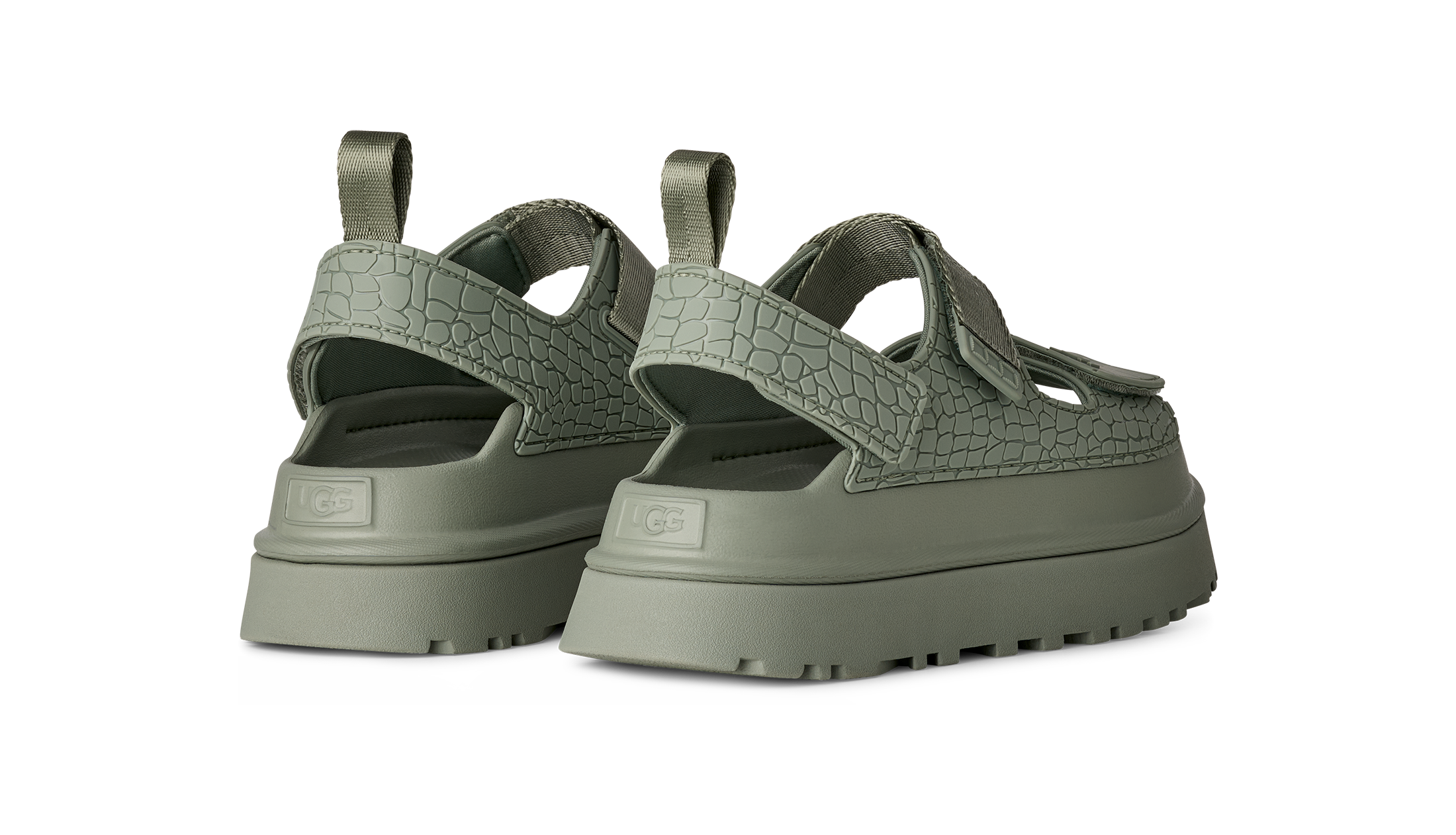 UGG Sandalias GoldenGlow Embossed - Artichoke — foto 4