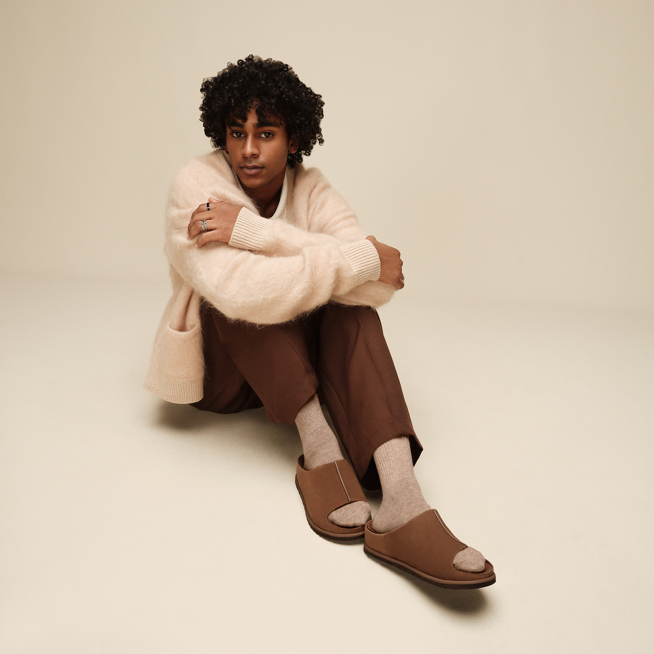 UGG Sandalias Otzo - Dark Chestnut