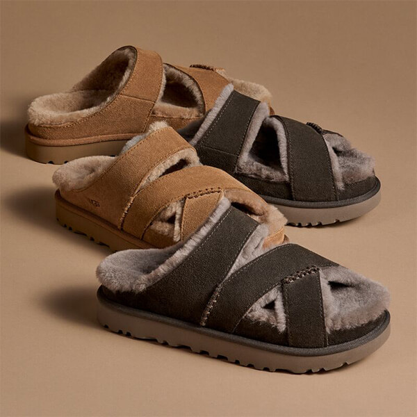 UGG® 公式【 グリーンポート クロス ストラップ スライド|Greenport