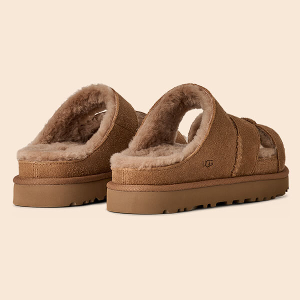 UGG® 公式【 グリーンポート クロス ストラップ スライド|Greenport