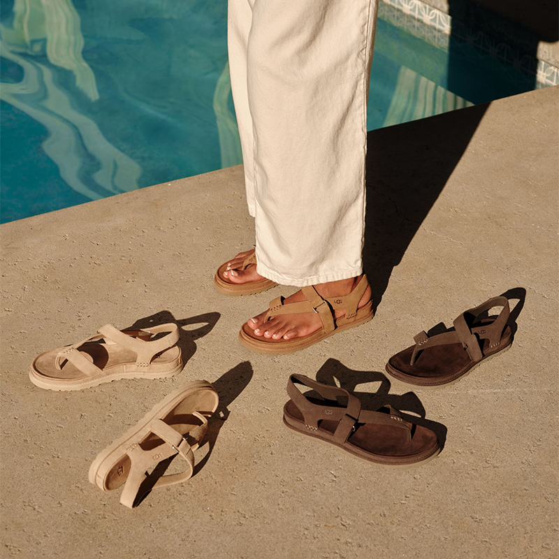 UGG® 公式【 ゴールデンゲーズ トウ ポスト|GoldenGaze Toe Post