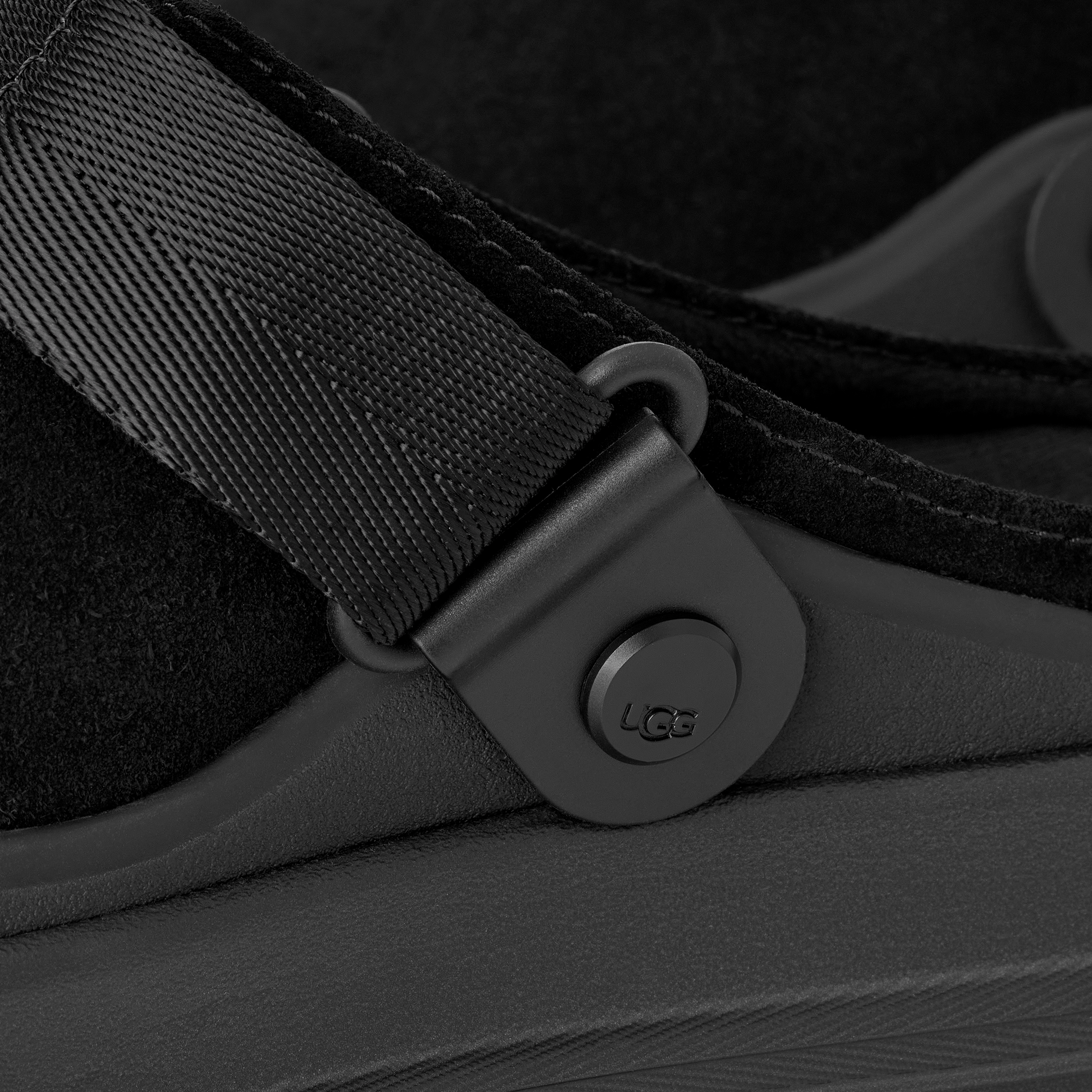 UGG Zuecos de ante GoldenGlow - Black — foto 3