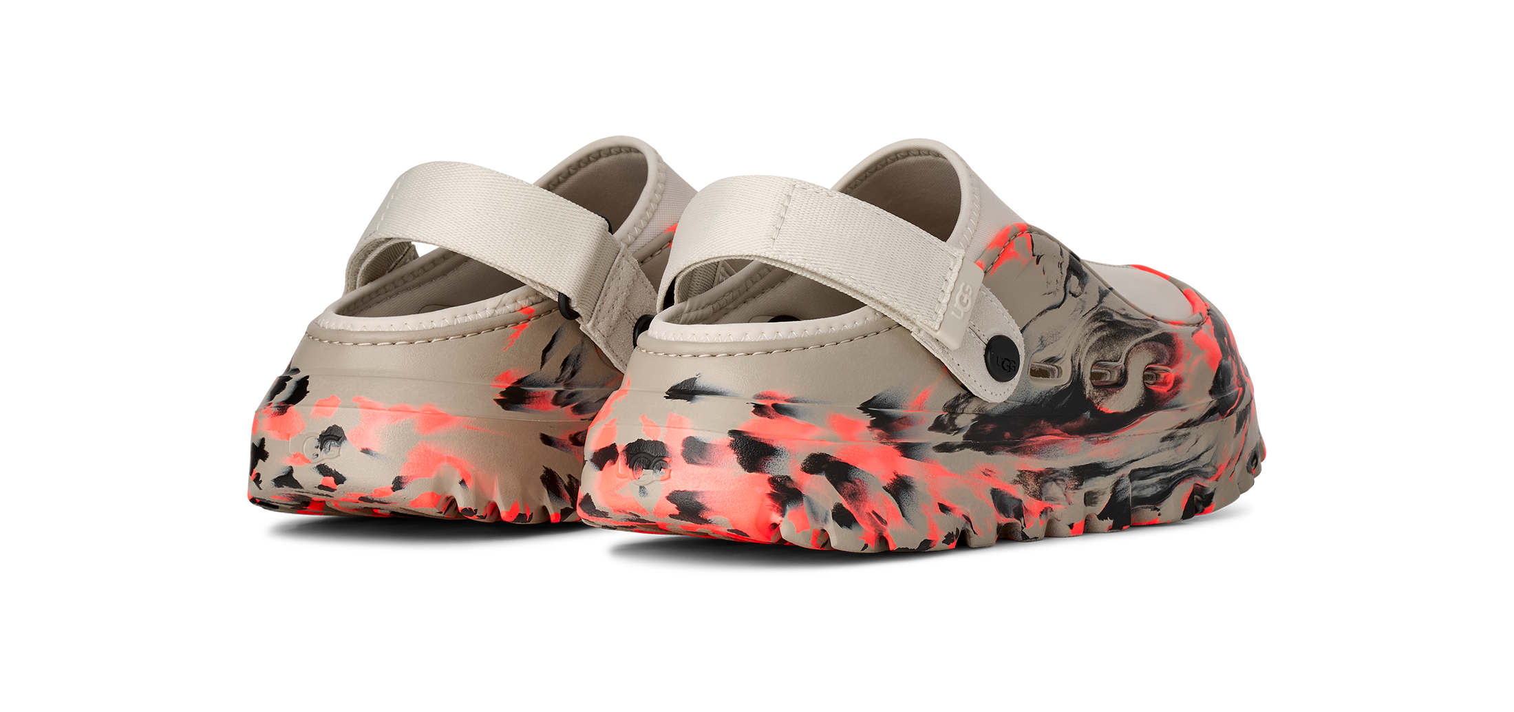 UGG Peakmod Mix Clog - Birch / Bright Pumpkin — foto 5