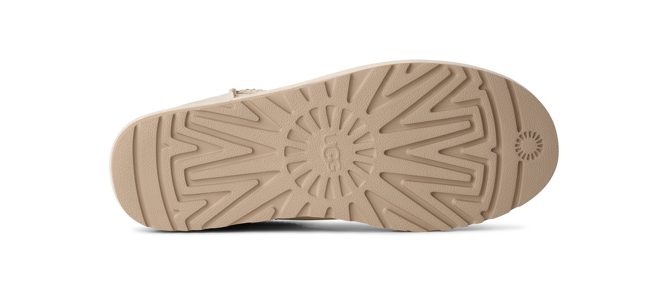 UGG Botas Classic Ultra Mini Contrast - Jasmine / White Pepper