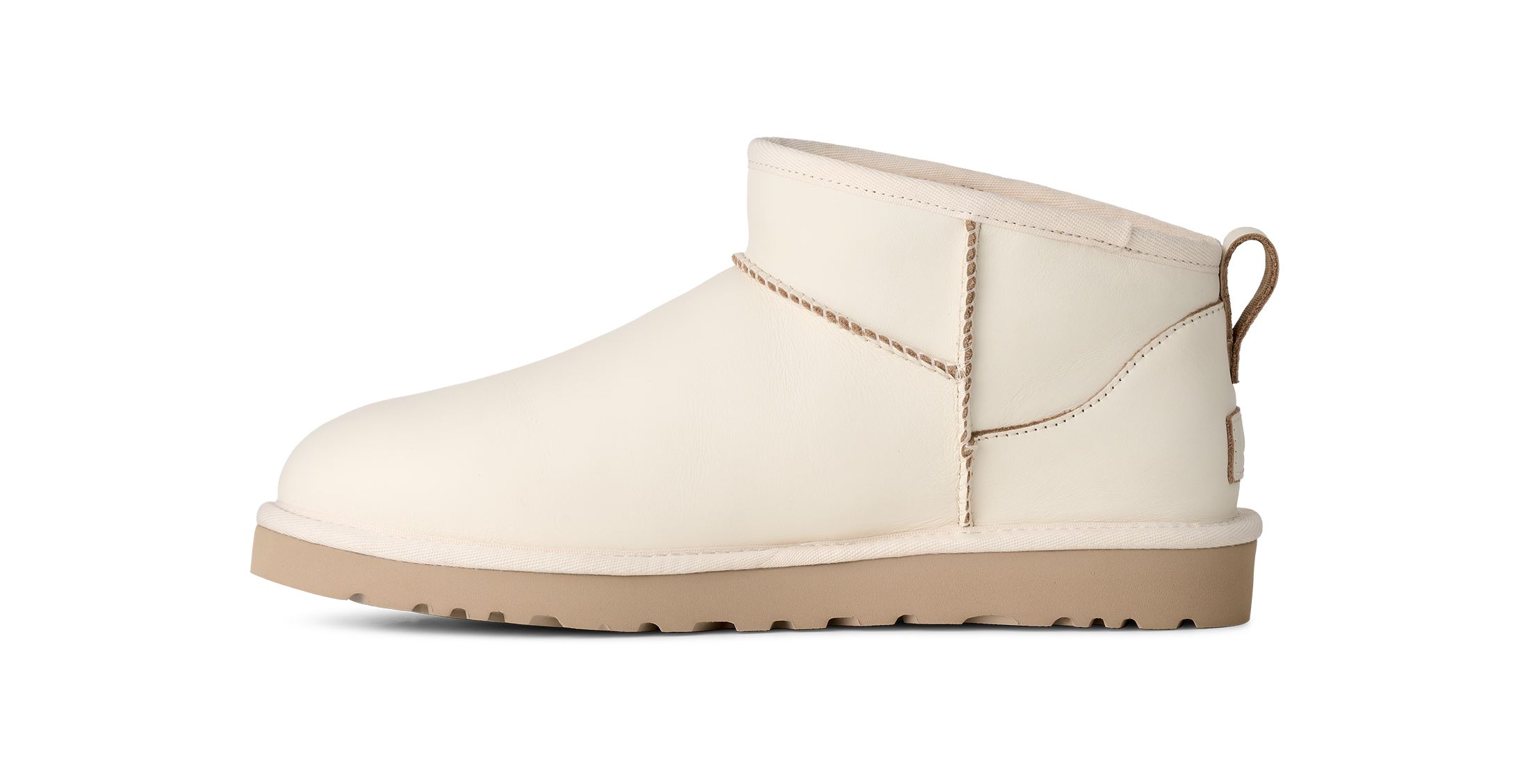 UGG Botas Classic Ultra Mini Contrast - Jasmine / White Pepper — photo 5