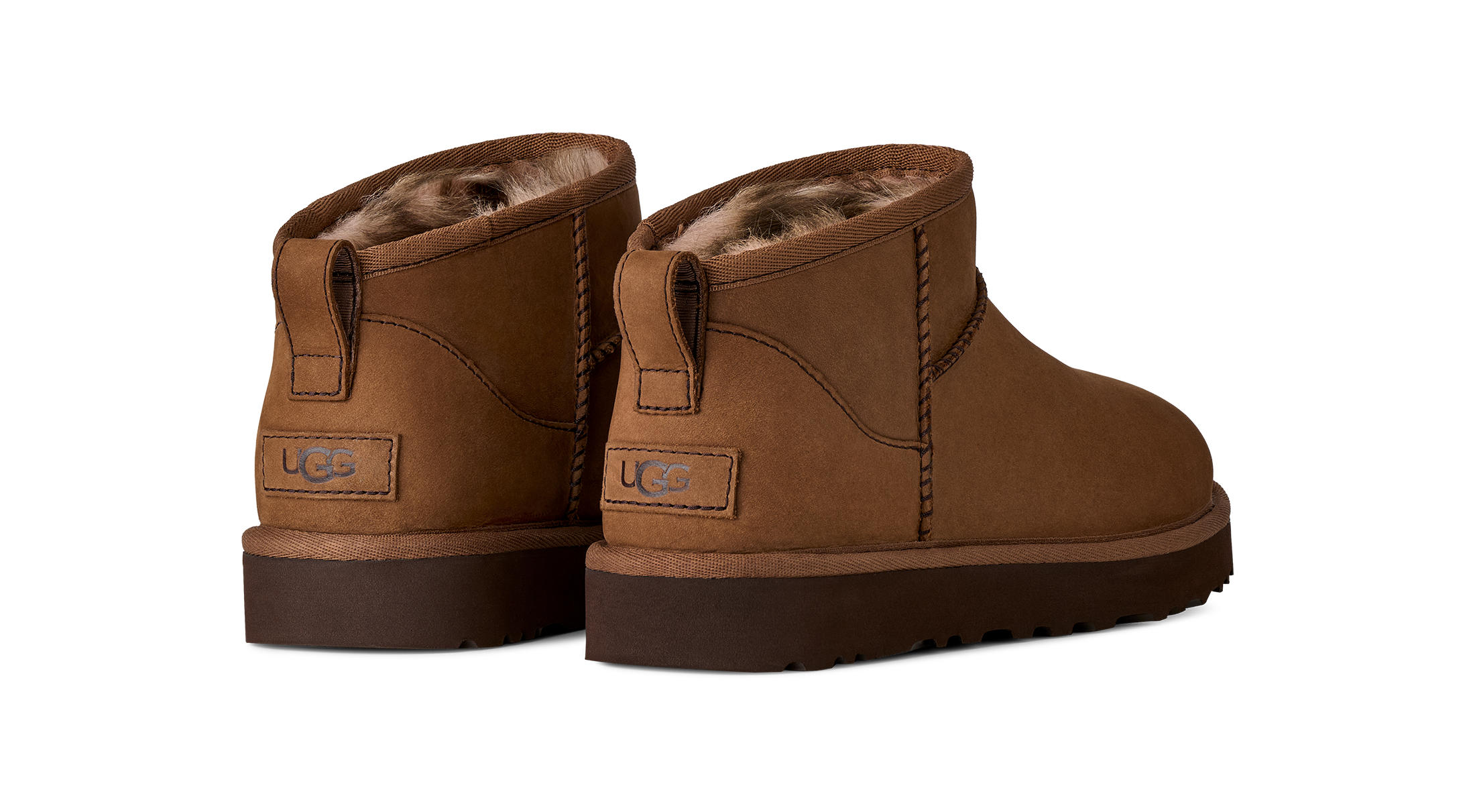 UGG W Classic ultra mini nubuck 'Dark Chestnut' — photo 5