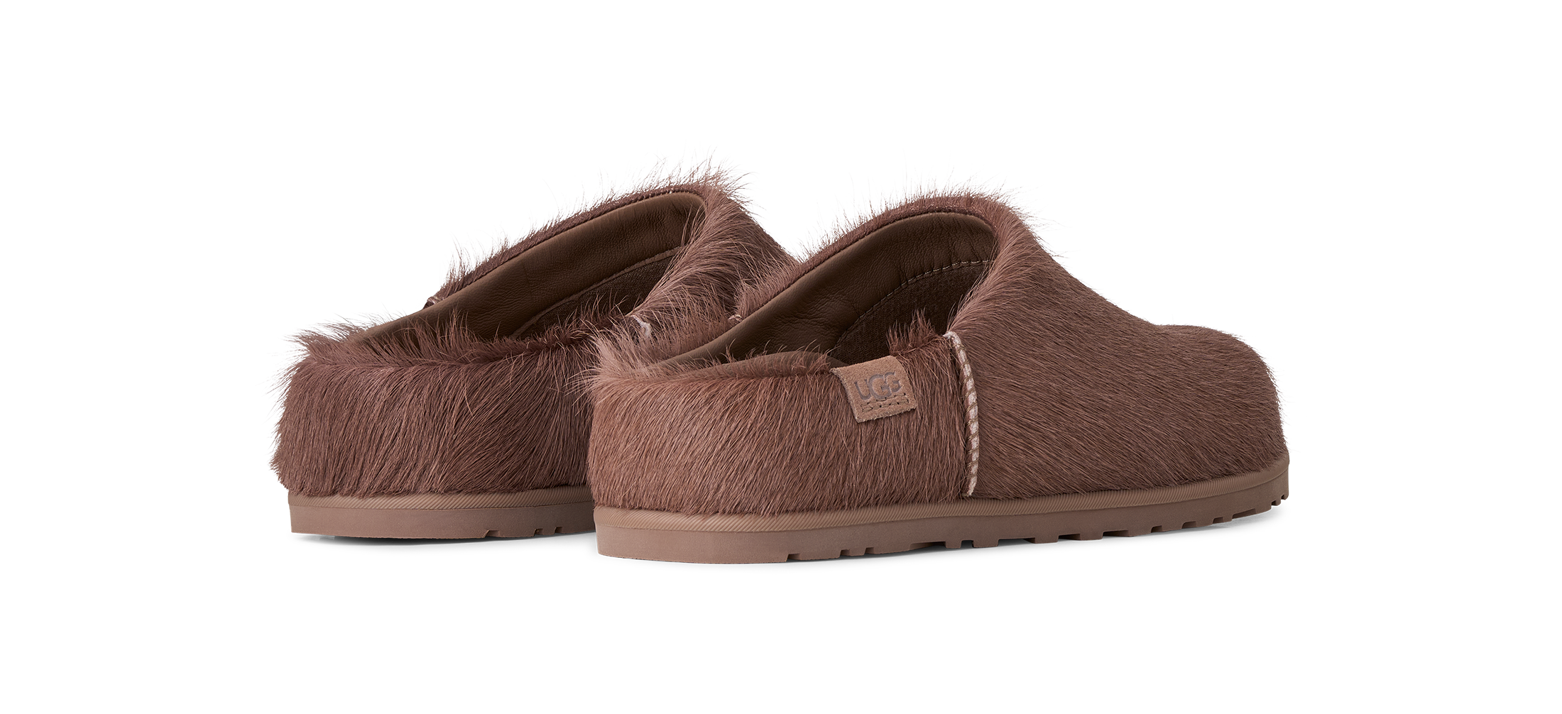 UGG Otzo Calf Hair Clog Caribou (Women's) — foto 5