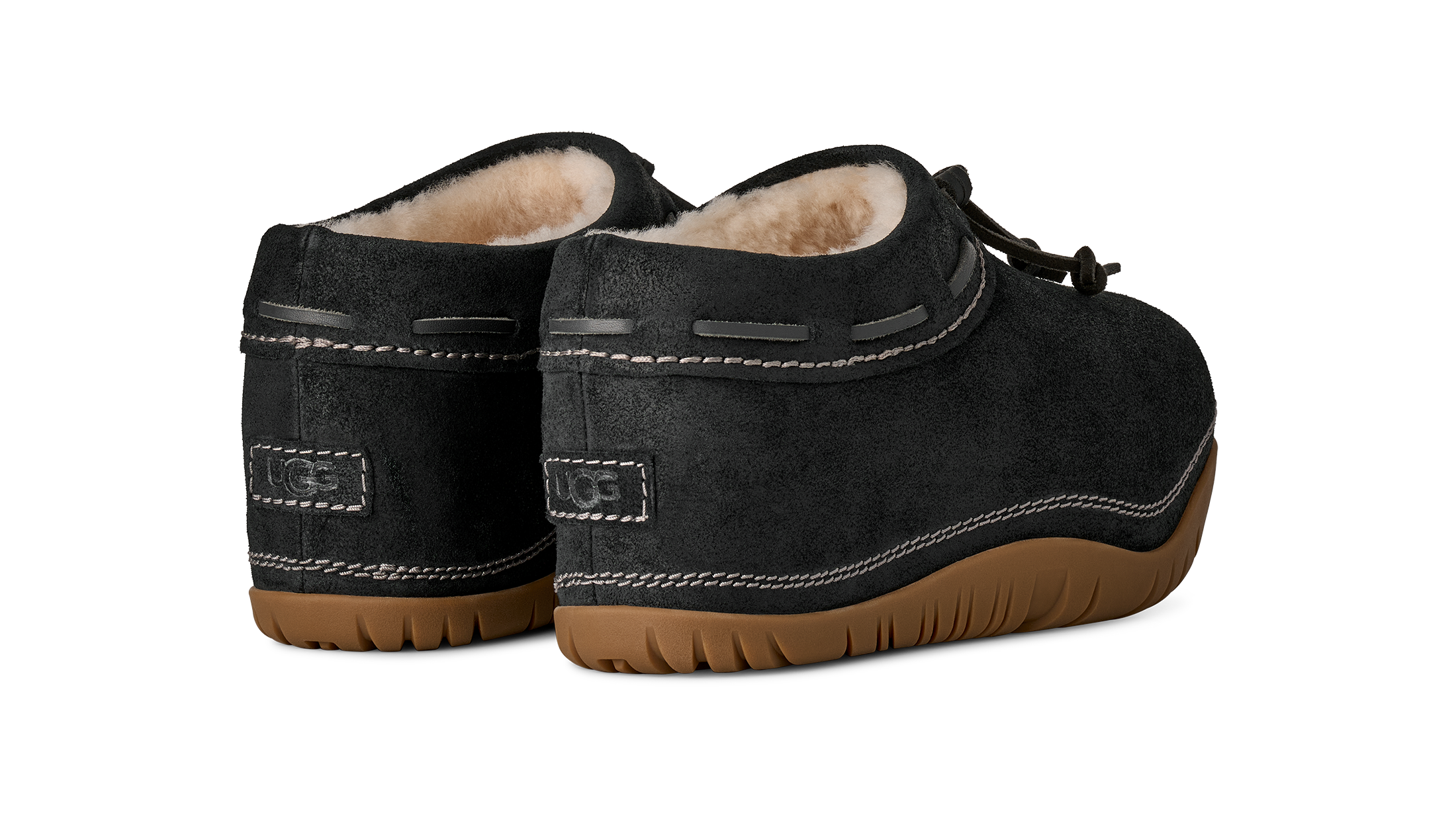 UGG Zuecos Bucked - Black — foto 4