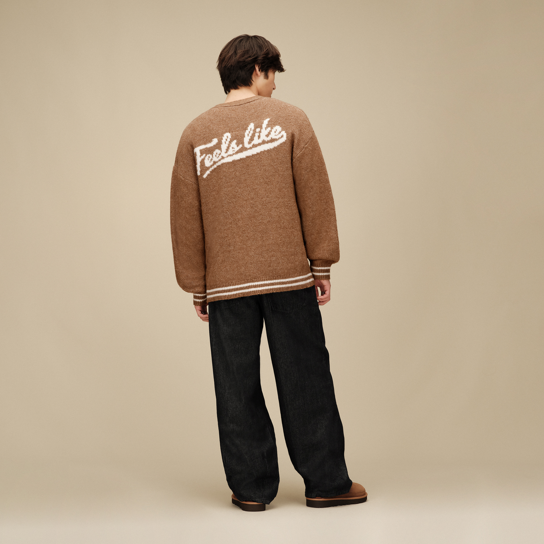 UGG Cárdigan retro - Coffee Grounds Heather — photo 2