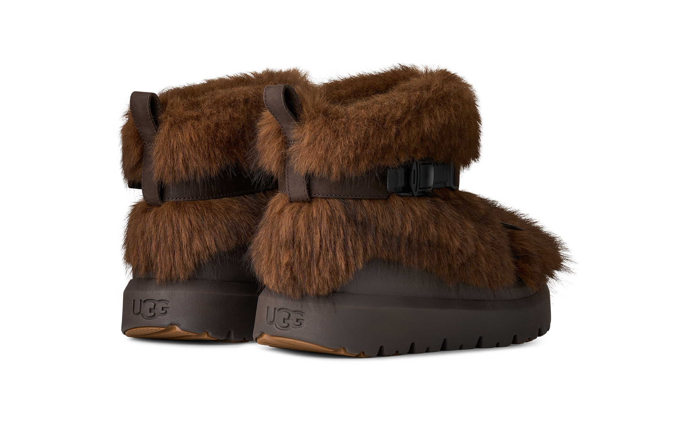 UGG Botas Heritage Utility Grizz - Chestnut Multi — foto 4