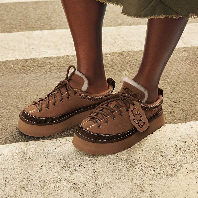 UGG® 公式【 ヘリテージ レースアップ スリッパ|Heritage Lace-Up