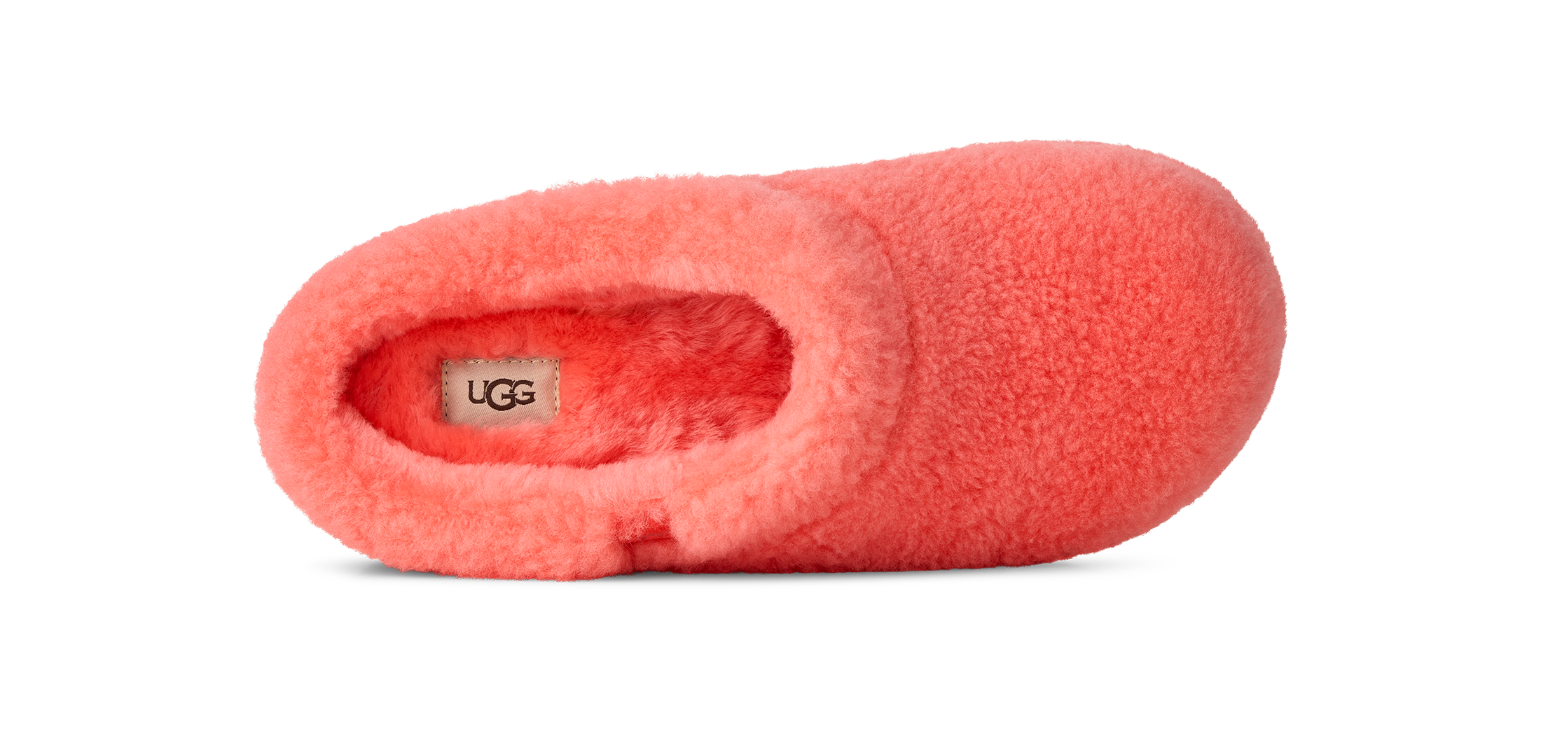UGG Zuecos Enwrap Fluffed - Orange Gerbera — foto 2