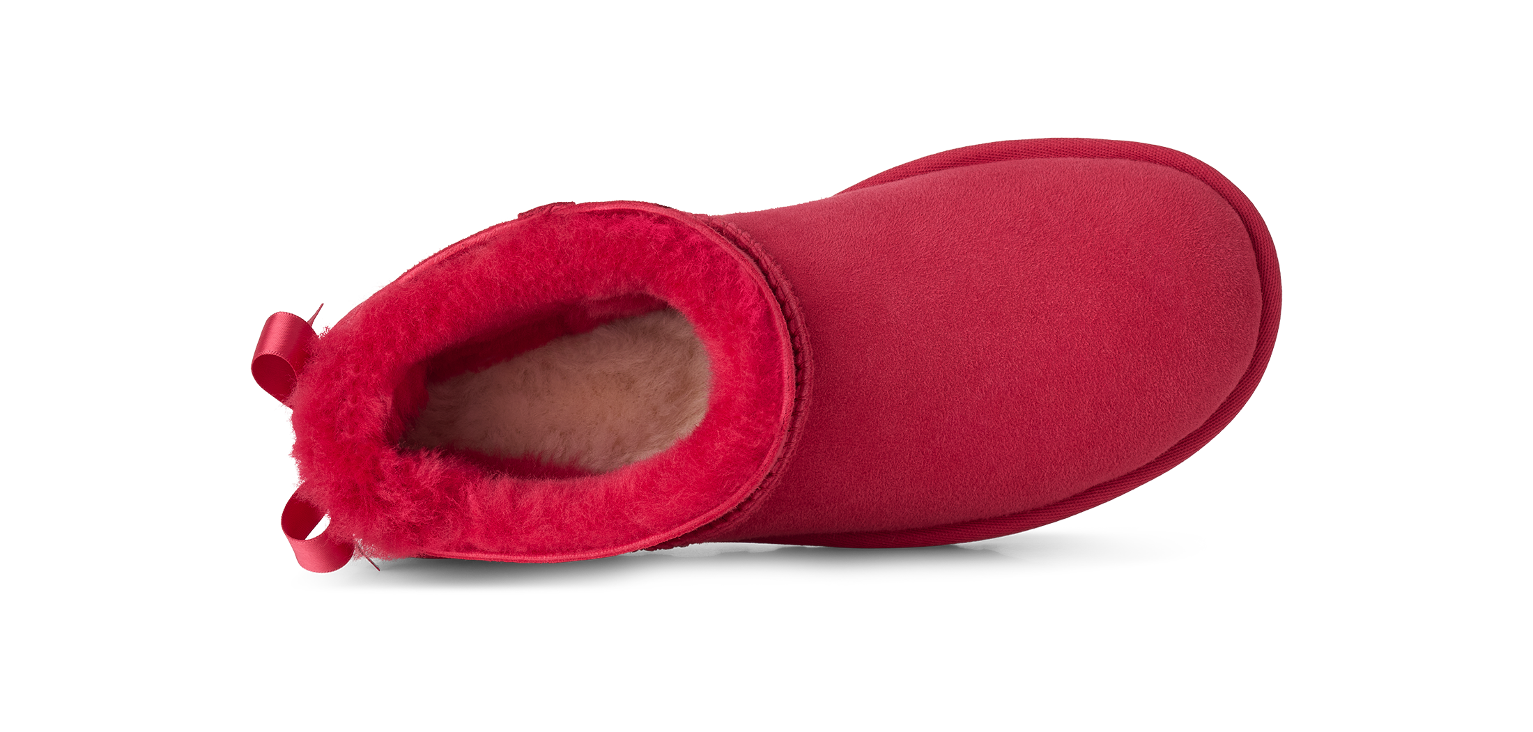 UGG Botas Ultra Mini Bailey Bow - Ribbon Red — foto 2